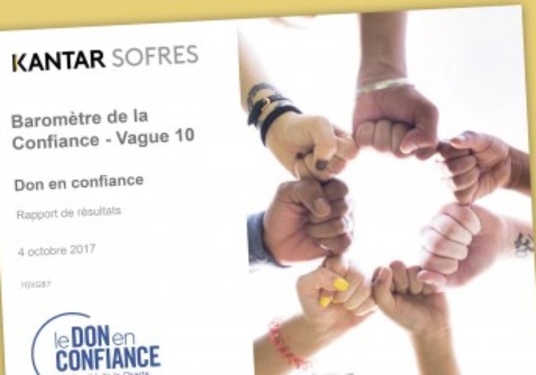 Les Français ont confiance dans les associations !