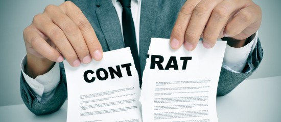 rupture du contrat de travail