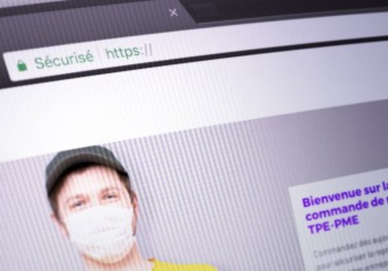 Une plate-forme de commandes de masques pour les entreprises