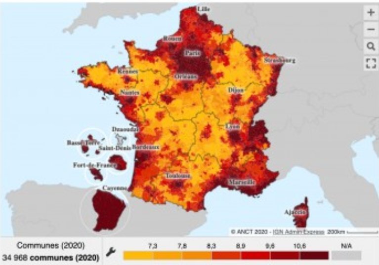 Immobilier : une carte interactive pour connaître le montant des loyers