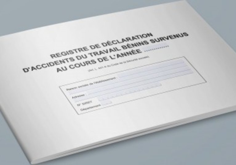 Pour tenir un registre des accidents du travail bénins…
