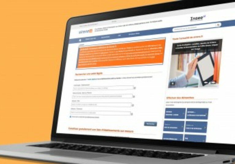 Fermeture prochaine du site sirene.fr